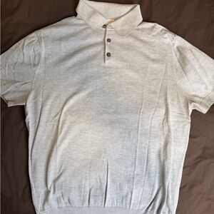 Suitsupply Light Gray Polo Shirt